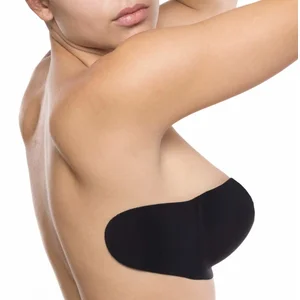 Comparateur de prix : Bye Bra Soutien-gorge bandeau adhésif dos nu noir en tissu