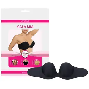 Comparateur de prix : Bye Bra Soutien-gorge bandeau adhésif dos nu noir en tissu