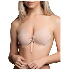 Soutien-Gorge Adhesif Emplacement Noir pour Tenues Sans Bretelles - S pas cher