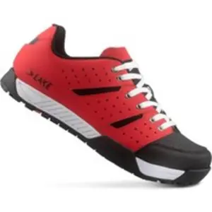 Chaussures Lake MX169 Regular VTT rouge noir - 42.5 pas cher