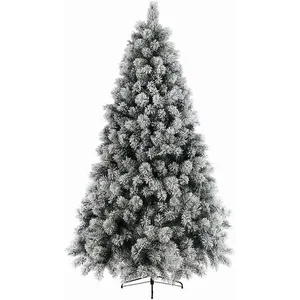 DECORIS Sapin Vancouver enneigé - Vert - Hauteur 180cm - 478 branches pas cher