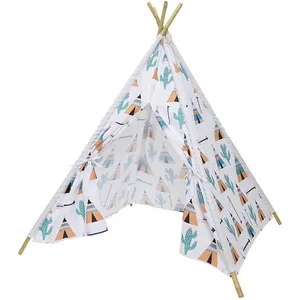 Comparateur de prix : JARDIéco Tipi Enfant Motifs Cactus - Jardideco