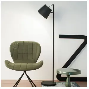 BUCKLE HEAD - Lampadaire design - Noir Zuiver pas cher