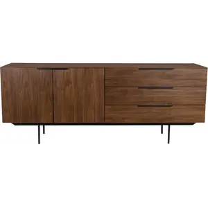 Zuiver - Buffet et Bahut, Bahut en bois Travis Marron en WoodVendu parcdiscount