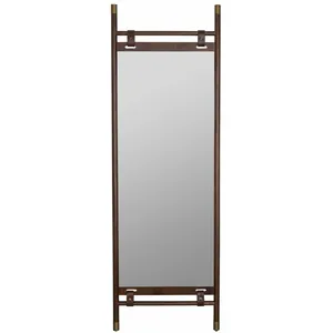 Miroir, Grand miroir 180cm Riva Marron en Wood Dutchbone pas cher