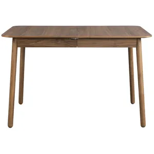 Drawer Zuiver Table à manger extensible 4 à 6 pers 120-162x80cm en bois - Bois foncé pas cher