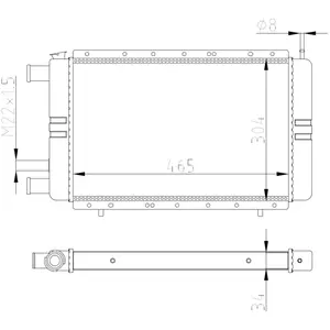 Radiateur Renault Nrf 54684 pas cher