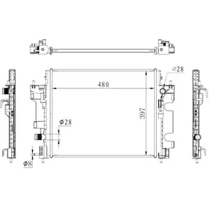 Comparateur de prix : Nrf 59274 - Refroidisseur, refroidissement moteur