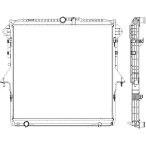 Comparateur de prix : NRF B.V. Radiateur moteur pour FORD: Ranger (Ref: 59261)