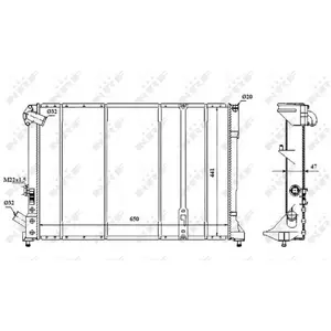 Radiateur Renault Nrf 58059Vendu parnorauto