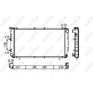 Radiateur Subaru Nrf 516671 pas cher