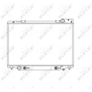 Radiateur, refroidissement moteur NRF 53539 pas cher