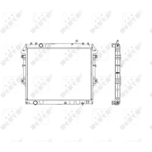 Radiateur moteur NRF 53541 pas cher