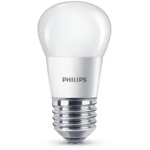 Ampoule LED sphérique Philips 4 W (25 W) E27 Blanc chaudVendu parfnac