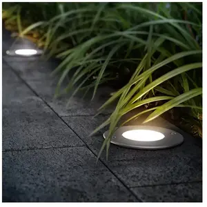 Comparateur de prix : Philips MOSS Spot enterré LED 1x3W - diamètre 10,5 - Inox