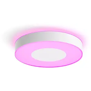 Comparateur de prix : Philips Hue White and Color Ambiance Plafonnier Infuse Large, Blanc