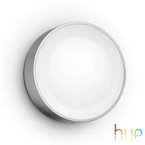 Comparateur de prix : Philips Hue White and Color ambiance DAYLO, Applique Murale, inox