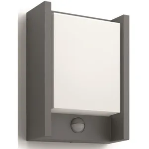 Comparateur de prix : PHILIPS Applique extérieure Arbour IR 4000K 1x6W 230V - Anthracite