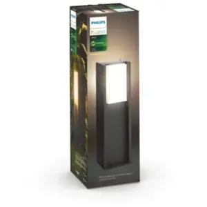 Comparateur de prix : PHILIPS Borne HW Turaco 1x9,5W - Anthracite