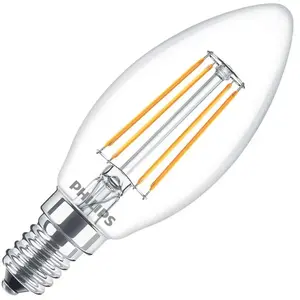 Comparateur de prix : Philips | LED Ampoule Flamme | E14 | 4W (remplace 40W)
