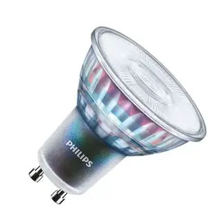 Comparateur de prix : Philips Master expertcolor led gu10 3,9-35w 927 gradable 36d 265lm 40000h