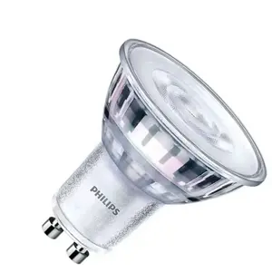 Comparateur de prix : Philips | LED Spot | GU10 | 3,5W (remplace 35W) 50mm Dépolie