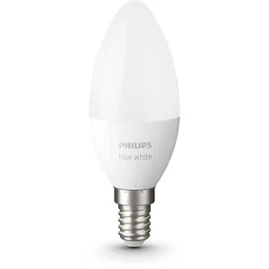 Philips Hue White 5,5W E14 2 ampoules flamme LED