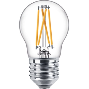 Philips Ampoule LED 6.5W ronde P45 dépolie chaud 2700K 806lm culot E27... pas cher