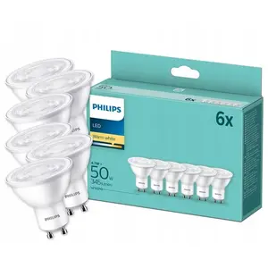 Ampoule spot LED - PHILIPS - GU10 - 4,7W - 2700K - 345lm - 36° pas cher