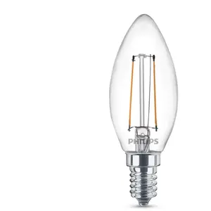 Comparateur de prix : Philips LEDclassic Ampoule LED B35 E14, 2700 K, 2 W, 8718699777531, B35