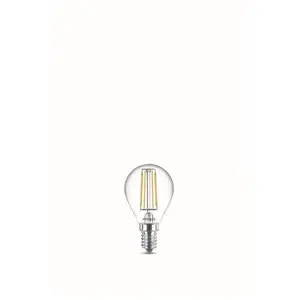 Comparateur de prix : Philips LEDclassic Ampoule LED D45 E14, 4000 K, 4,3 W, 8718699762278, D45