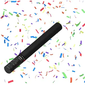 Canon à confettis manuel multicouleur 50 cm Magic FX pas cher