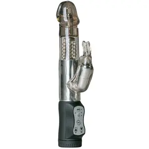 EasyToys - Vibro rabbit avec billes rotatives - NoirVendu paradam-et-eve