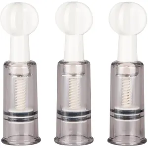 EasyToys - Ventouses pour clitoris et tétons - 3 piècesVendu paradam-et-eve