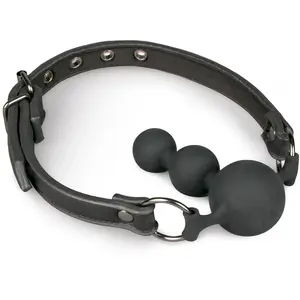 EasyToys Bâillon à balle avec perles en siliconeVendu paradam-et-eve