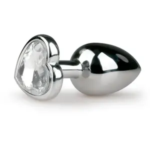 Comparateur de prix : EasyToys - Plug anal métallique - Diamant coeur - S
