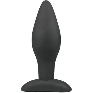 EasyToys Plug anal noir en silicone - LargeVendu paradam-et-eve