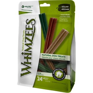 Wellpet Friandises Chien - Whimzees Stix taille S - 24 + 4 friandises pas cher