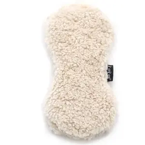 Kipkep - Bouillotte sèche déhoussable aux graines de lin - Teddy Sand pas cher