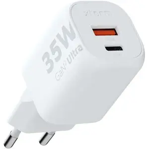 Comparateur de prix : Xtorm Chargeur rapide | Ultra Wall Charger GaN2 - USB-C 35 Watt + USB-A 18 Watt