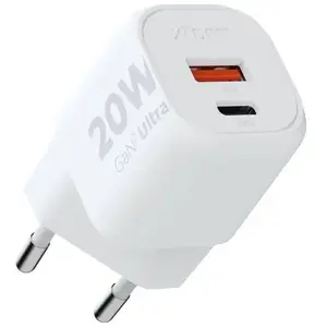 Comparateur de prix : Xtorm Chargeur rapide | Ultra Wall Charger GaN2 - USB-C 20 Watt + USB-A 18 Watt