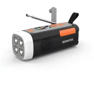 Marmitek RESQ 200 (DAB, DAB+ DAB, FM, Bluetooth), Radio, Noir