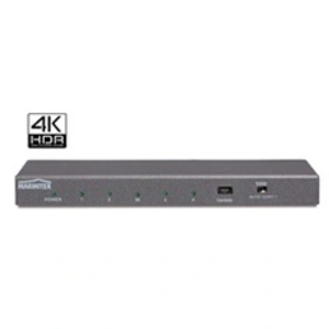 Comparateur de prix : Répartiteur vidéo/audio - Marmitek - Split 614 - UHD 2.0 - 4 x HDMI - Gris