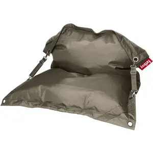 Fatboy - Pouf Buggle-up - Beige - Polyester - Designer Alex Bergman pas cher