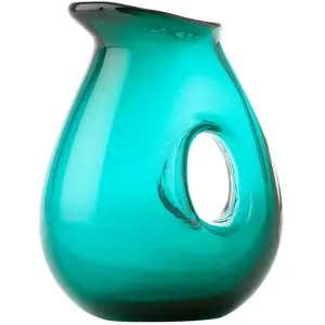 Pols Potten - Carafe Jug - Vert - Verre soufflé bouche - Designer Pols... pas cher