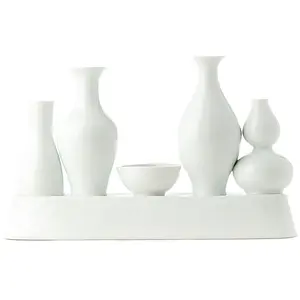 Pols Potten - Vase Vase - Blanc - Porcelaine vernie - Designer Norman ...Vendu parmade-in-design