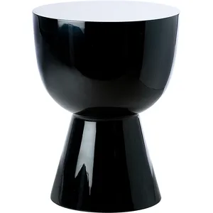 Tabouret noir laqué Tip Tap - Pols PottenVendu parmade-in-design