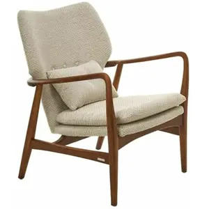 Pols Potten - Fauteuil rembourré Fauteuil bois - Bois naturel - Mousse...Vendu parmade-in-design