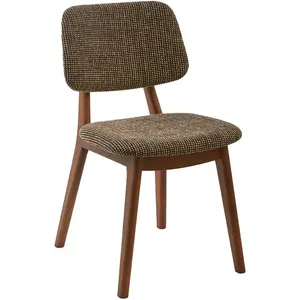Pols Potten - Chaise rembourrée Happy Days - Marron - Frêne pas cher