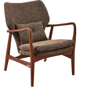 Pols Potten - Fauteuil rembourré Peggy - Marron - FrêneVendu parmade-in-design